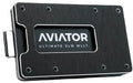 Aviator Wallet SLIDE brushed black