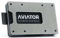 Aviator Wallet SLIDE AirTag brushed silver