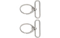 lalana Karabiner drehbar 50x45 mm, 2 Stück