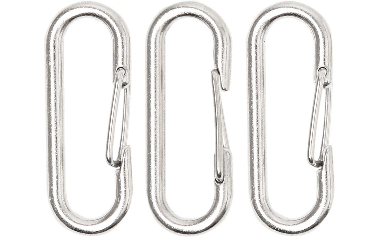 lalana Karabiner oval 47x15 mm, 3 Stück