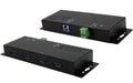 EXSYS EX-1184HMVS-2, 4x USB 3.2, Metall 15KV ESD Überspannungsschutz, A-Buchsen