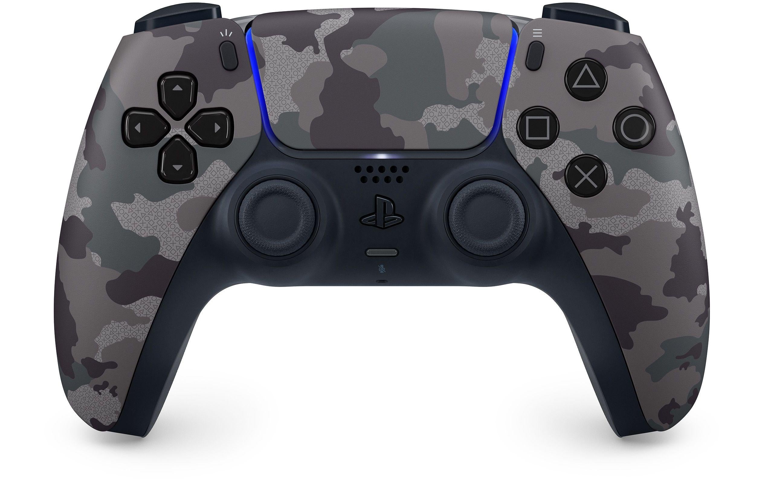 Sony PS5 DualSense Controller Grey Camouflage, Wireless, V3