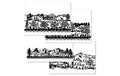 Trendform Papiertischset Swiss Tradition 1 29.7 cm x 42 cm / 4 Sujet à 12 Blatt