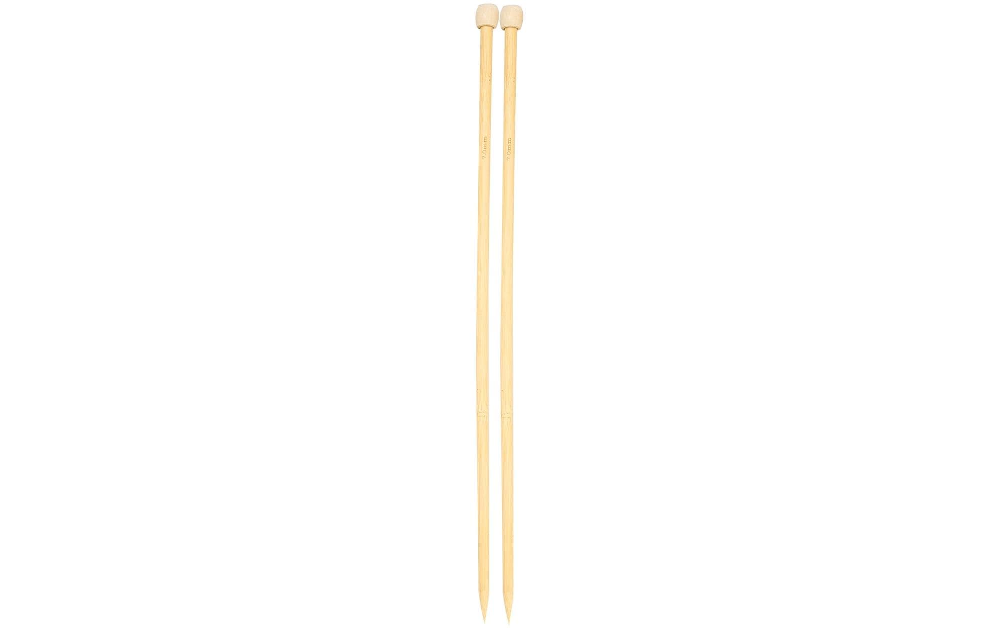 lalana Stricknadel, Bambus 7 mm, 2 Stück