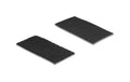 Delock Klettpad L:100 x B:50mm selbstklebend, 10 Stück, schwarz