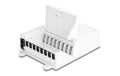 Delock LWL FTTH Indoor Verteilerbox 8 Port zur Wandmontage, weiss