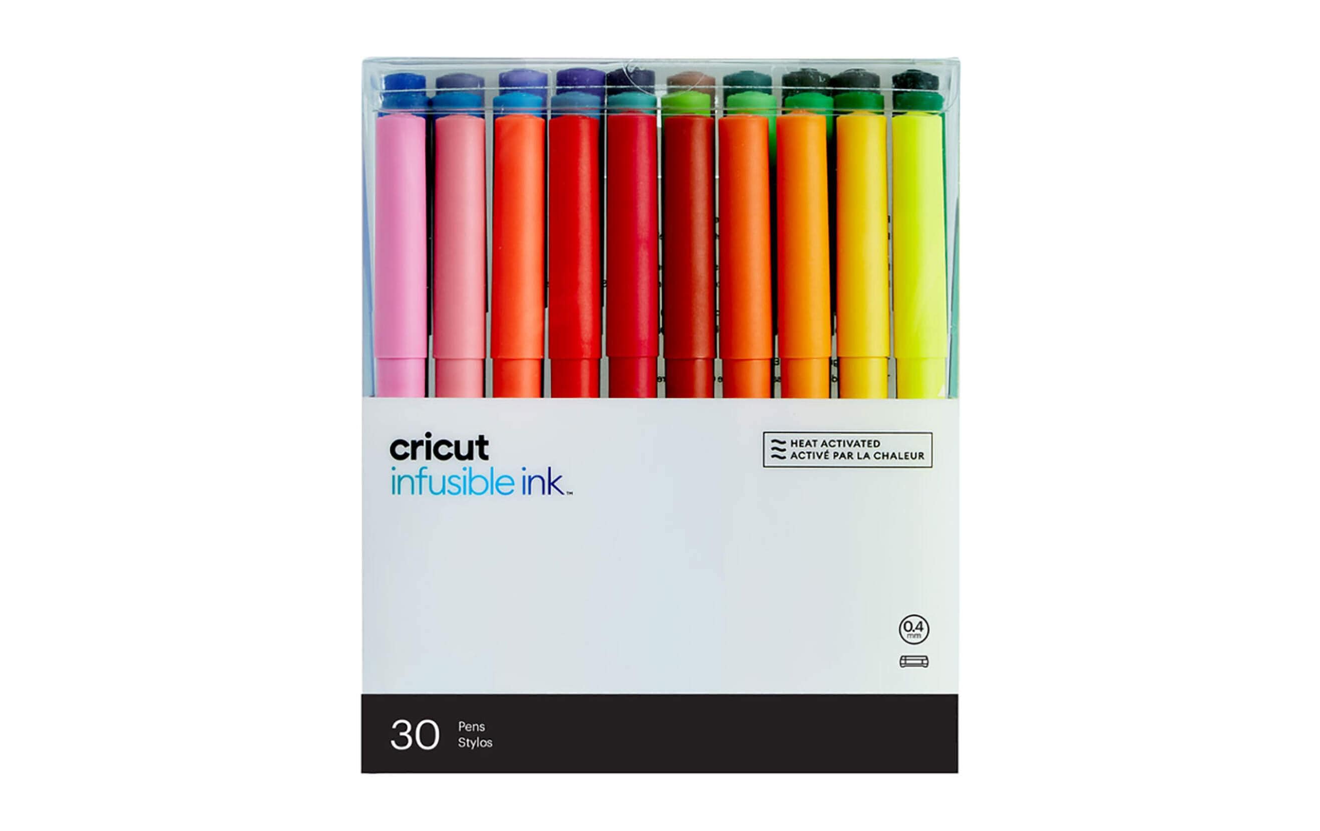Cricut Stifteset Infusible Ink Ulitmate 30er Pack, 0.4 mm, Maker und Explore