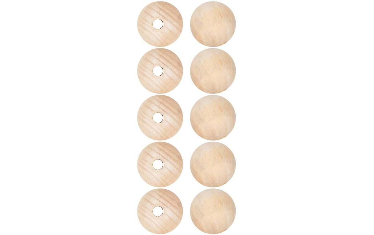lalana Rohholzkugel 20mm, 10 Stück