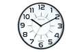 UNILUX Wanduhr POP schwarz D: 30cm, inkl. Batterien