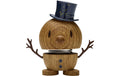 Hoptimist Aufsteller Bumble Schneemann Eichenholz, H:8: D:7.5cm