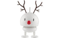 Hoptimist Bumble Rentier, Gr. S Weiss, H:9.5, D:5cm