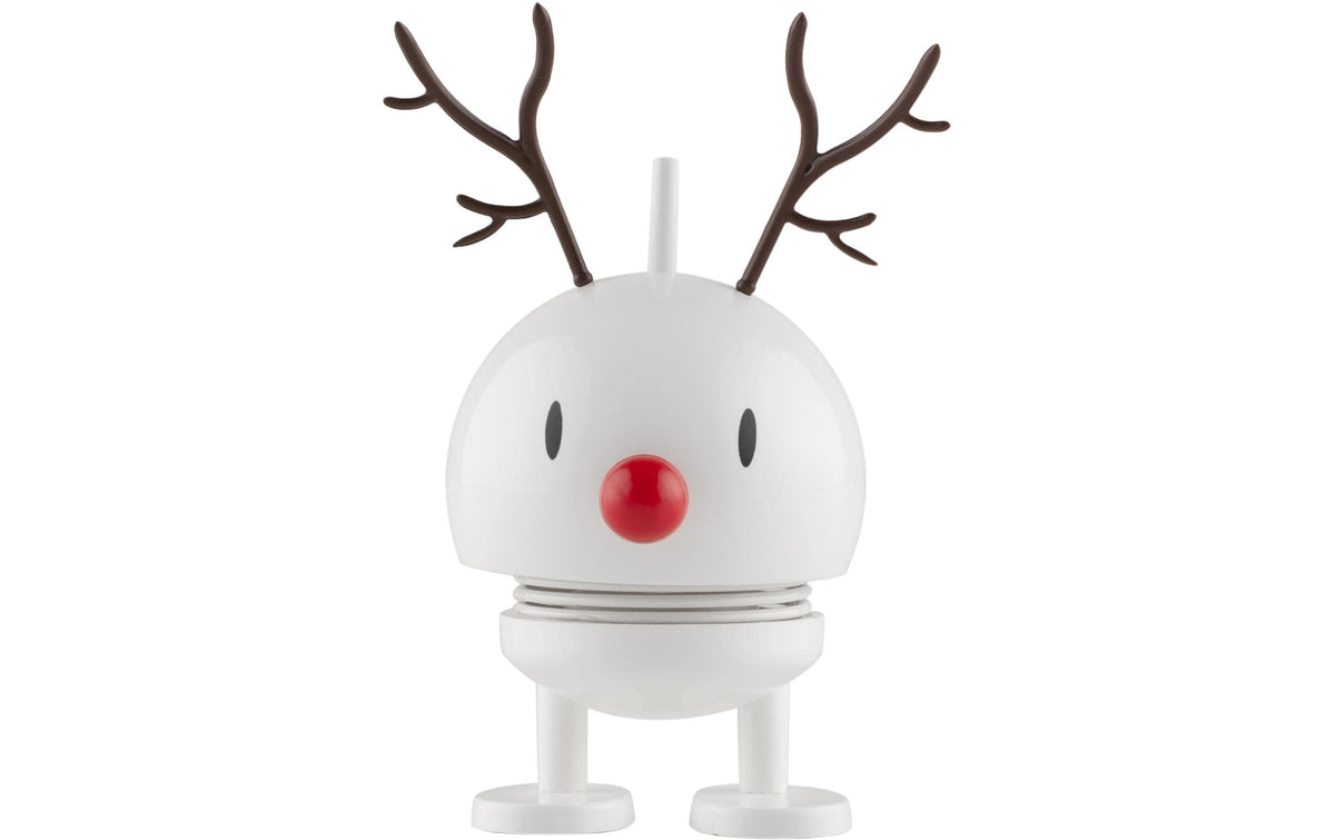 Hoptimist Bumble Rentier, Gr. S Weiss, H:9.5, D:5cm