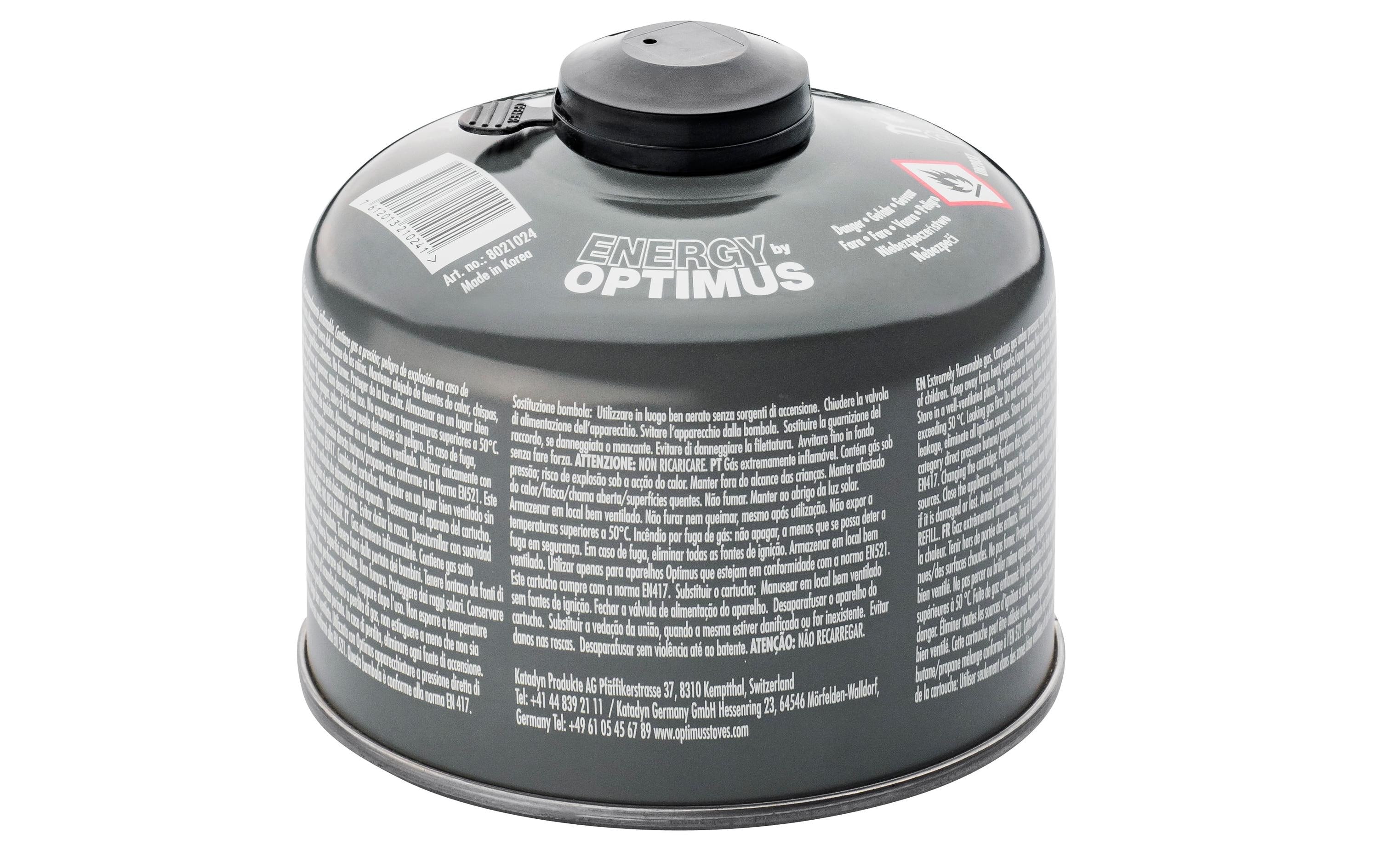 Optimus Gaskartusche 230 g 4-season EN417 Schraubgewinde