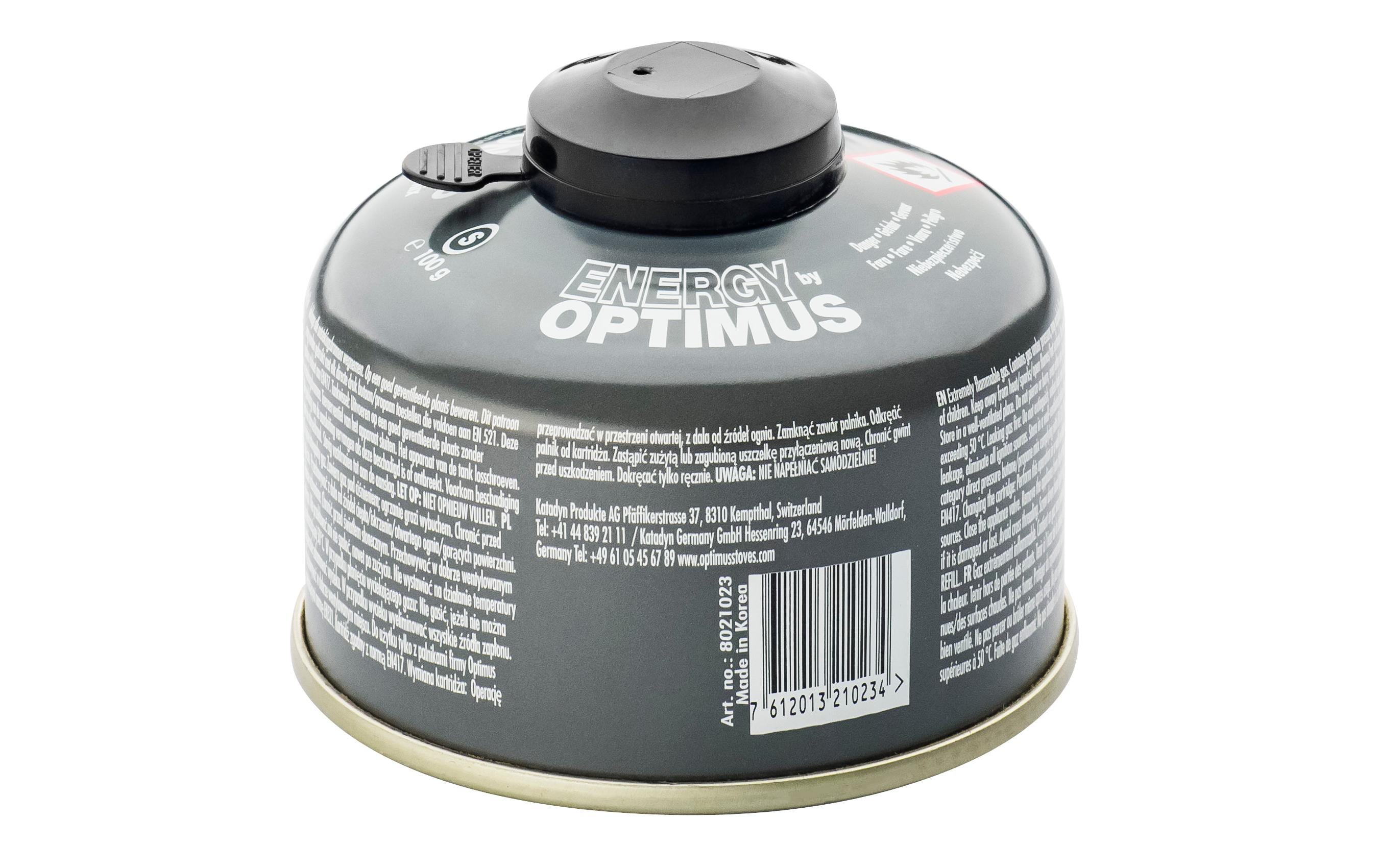 Optimus Gaskartusche 100 g 4-season EN417 Schraubgewinde