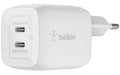 Belkin USB-C-GaN-Ladegerät, 2x USB-C, 45W Schwarz