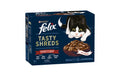 Felix Nassfutter Tasty Shreds Fleisch & Gef 10x80g
