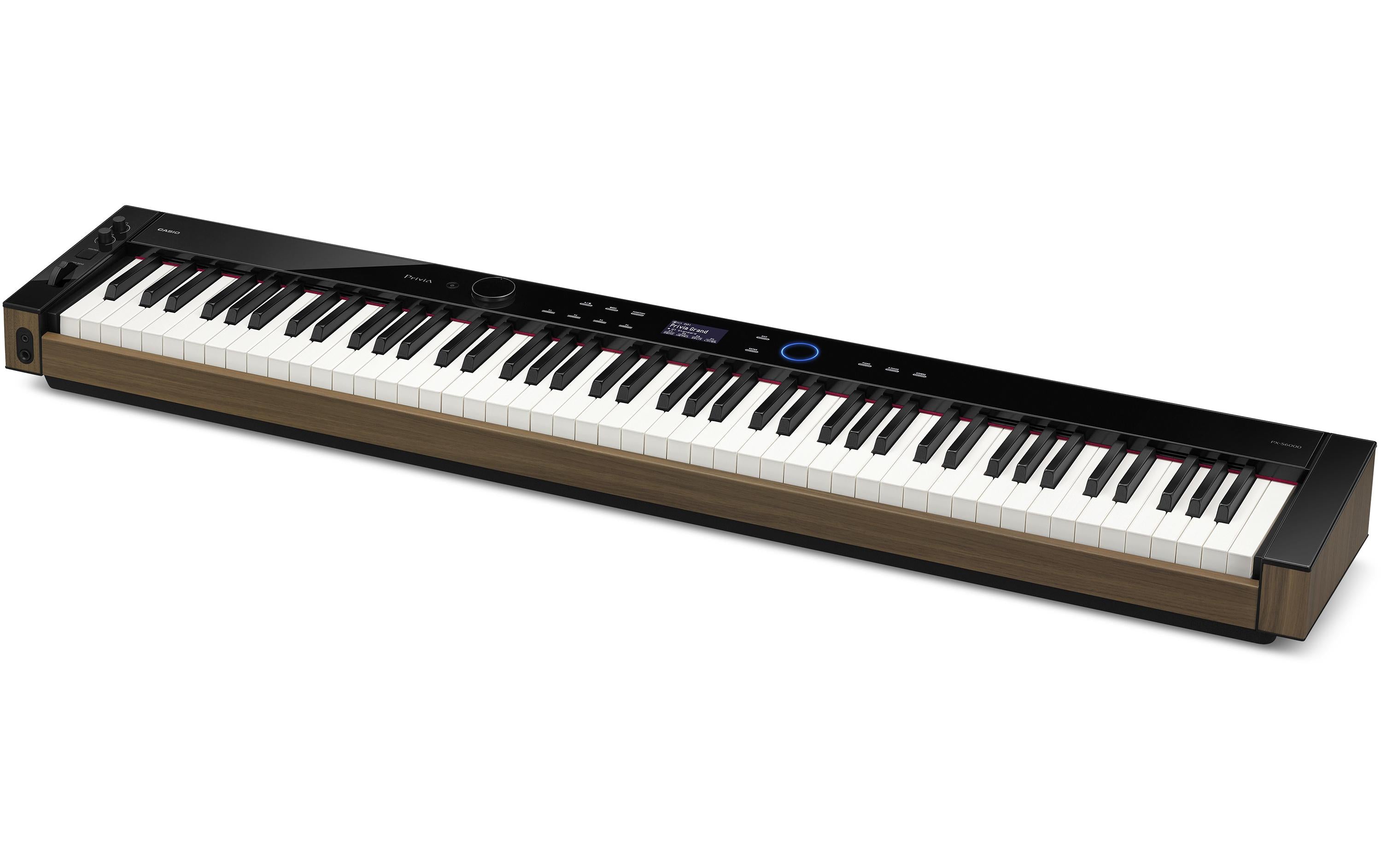 CASIO PRIVIA PX-S6000 PRIVIA Digital Piano, schwarz/holz