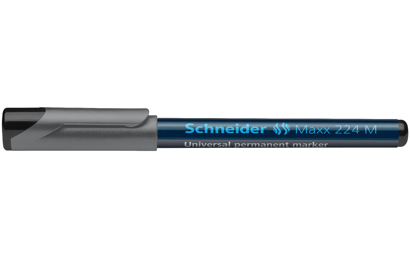 Schneider  Universsal-Marker Maxx 224 M permanent, schwarz
