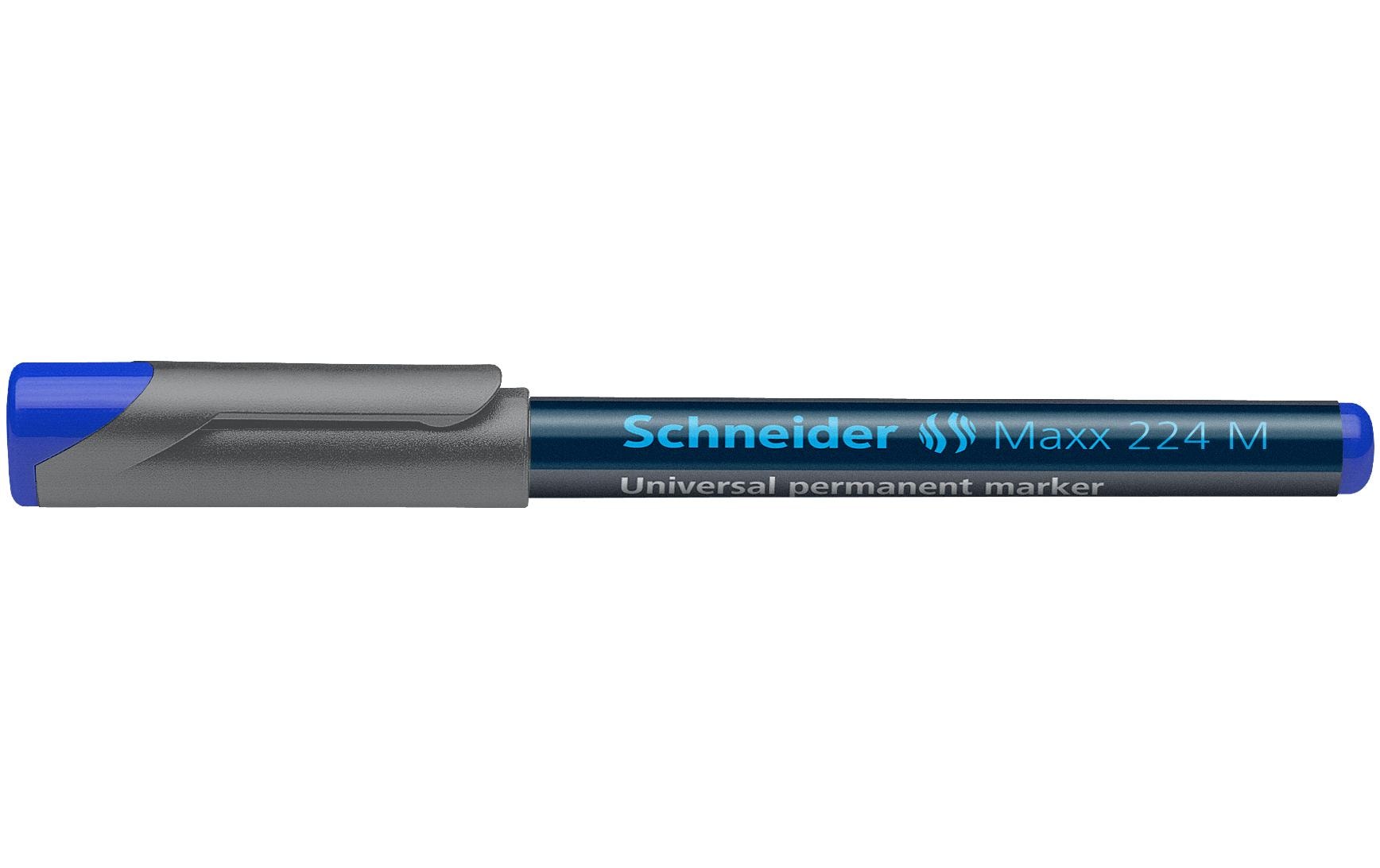 Schneider  Universsal-Marker Maxx 224 M permanent, blau