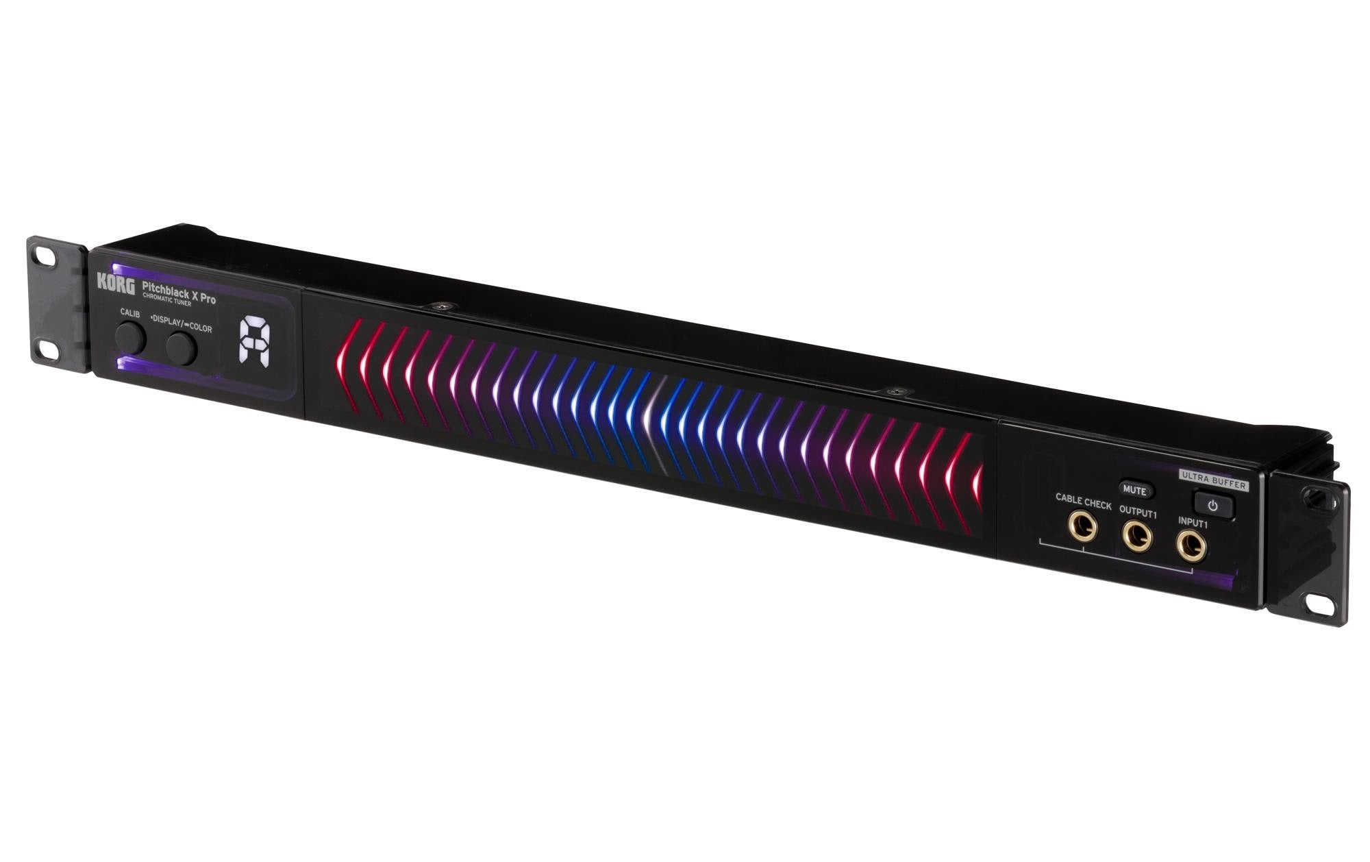 Korg Pitchblack X Pro Stimmgerät, 19", Racktuner