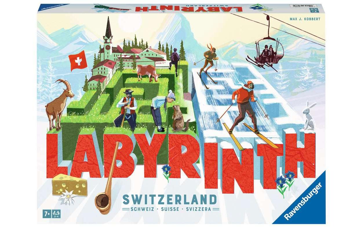 Ravensburger Spiele Labyrinth CH Edition 22 Alter: 7+, Spieleranzahl: 2-4