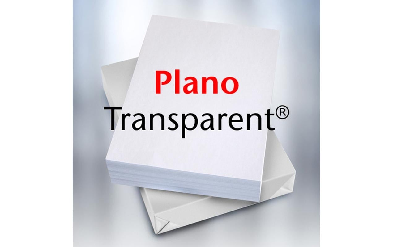 Plano Transparentbogen, 250 Stk A3, 80gm2
