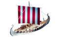Billing Boats Mini Oseberg 1:50  240mm