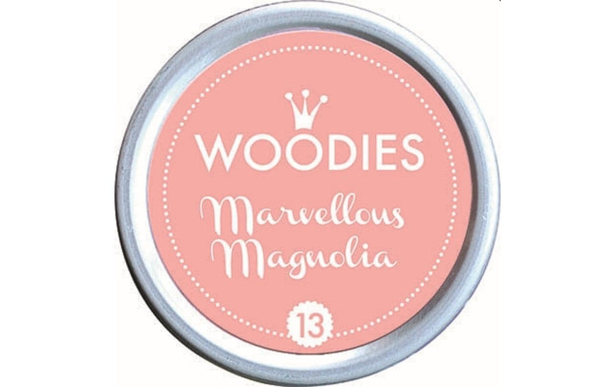 Woodies Stempelkissen Woodies Marvellous Magnolia, 1 Stück