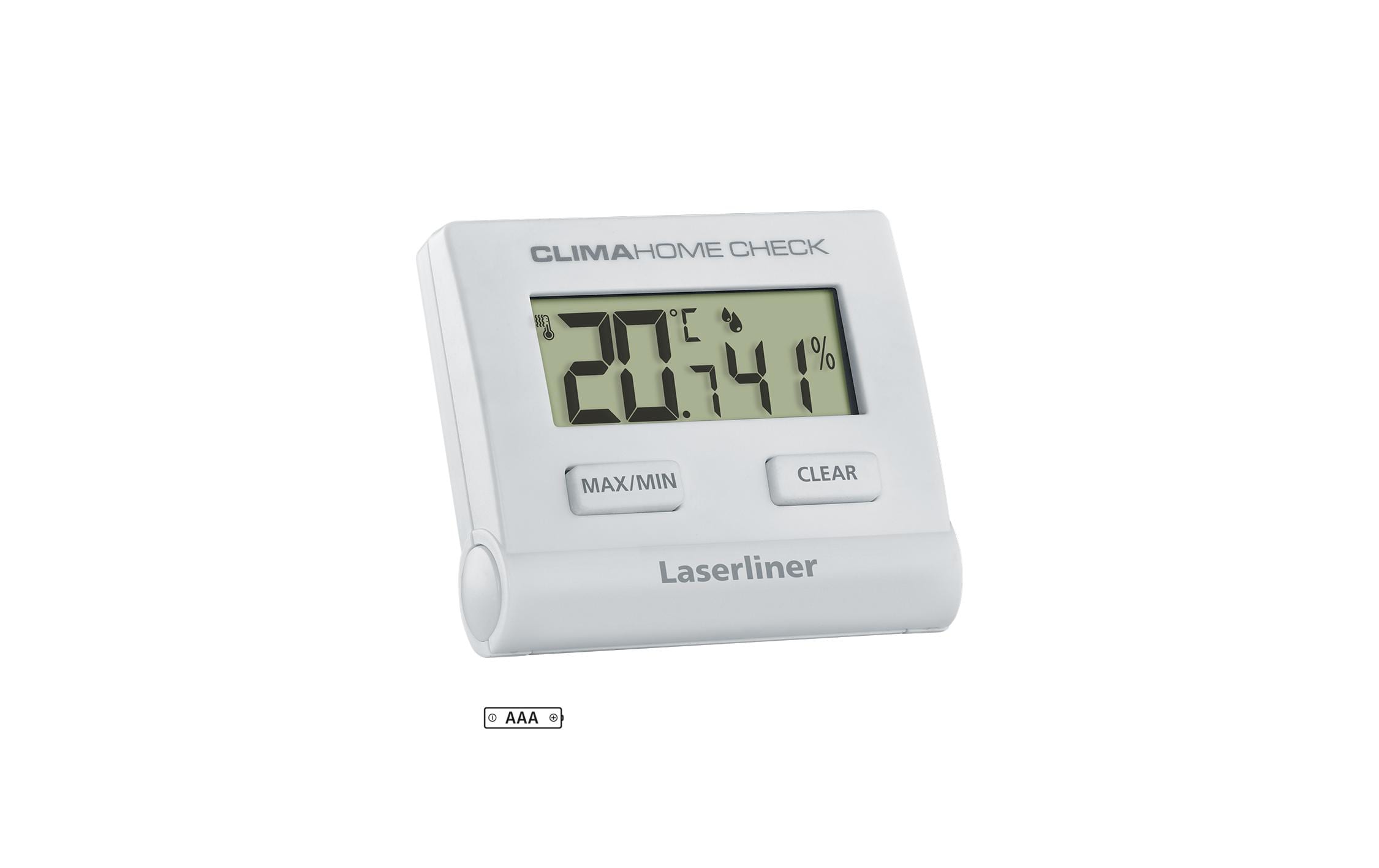 Temperatur- und Hygrometer ClimaCheck Digitalanzeige