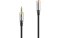 Sonero 3.5mm Audio Klinken-Verlängerung 3.00m, Stecker <-> Buchse