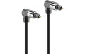 Sonero Optisches Toslink Audio Kabel 3.00m, 90° Stecker <-> 90° Stecker, 6mm DM