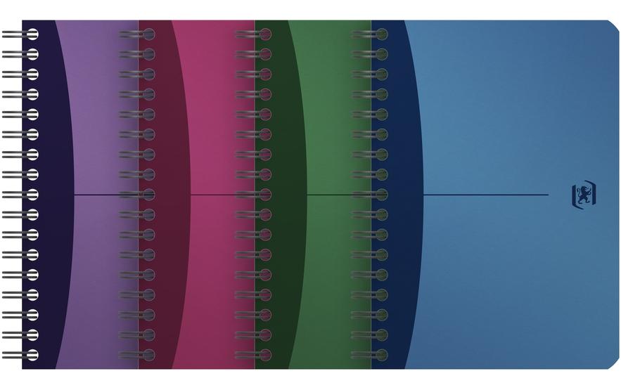 Oxford Spiralheft 90g/qm, A6, 90 Seiten, kariert 5mm
