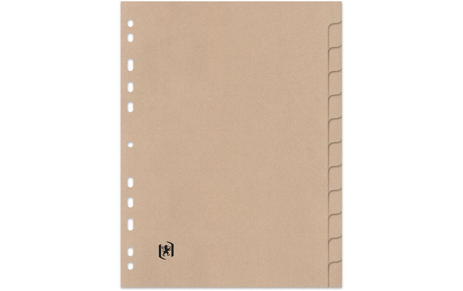 Oxford Register A4 beige 12 teilig