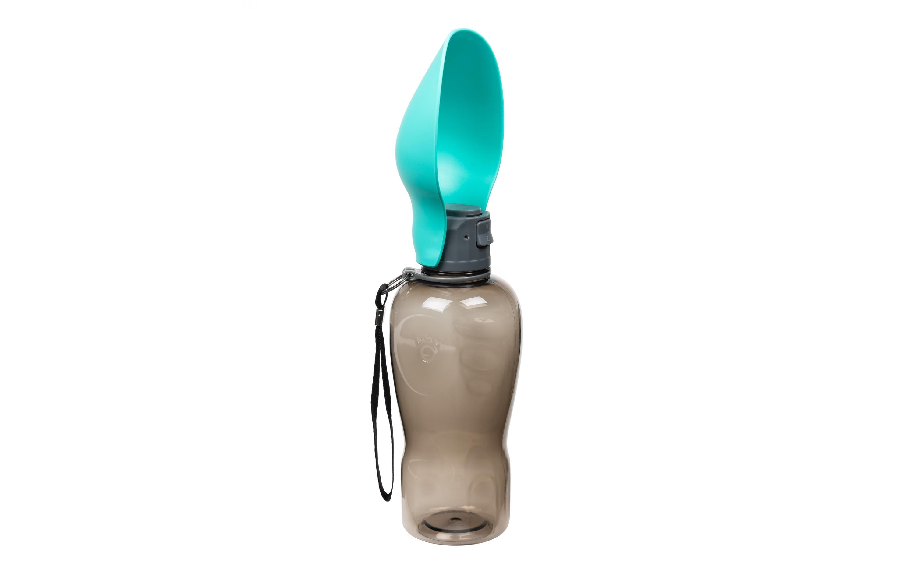 FTM Hunde-Trinkflasche 800ml türkis