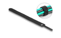 Delock Klett-Kabelbinder L:150 x B:12mm schwarz, 10 Stück