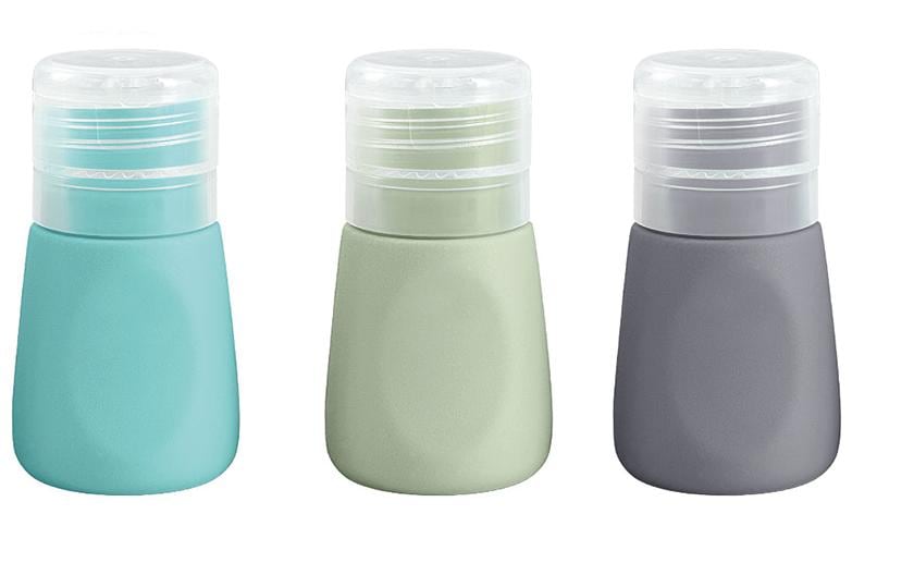 diaqua Kosmetikflaschen, 3er Set 4.5x8 cm (DxH), 59 ml