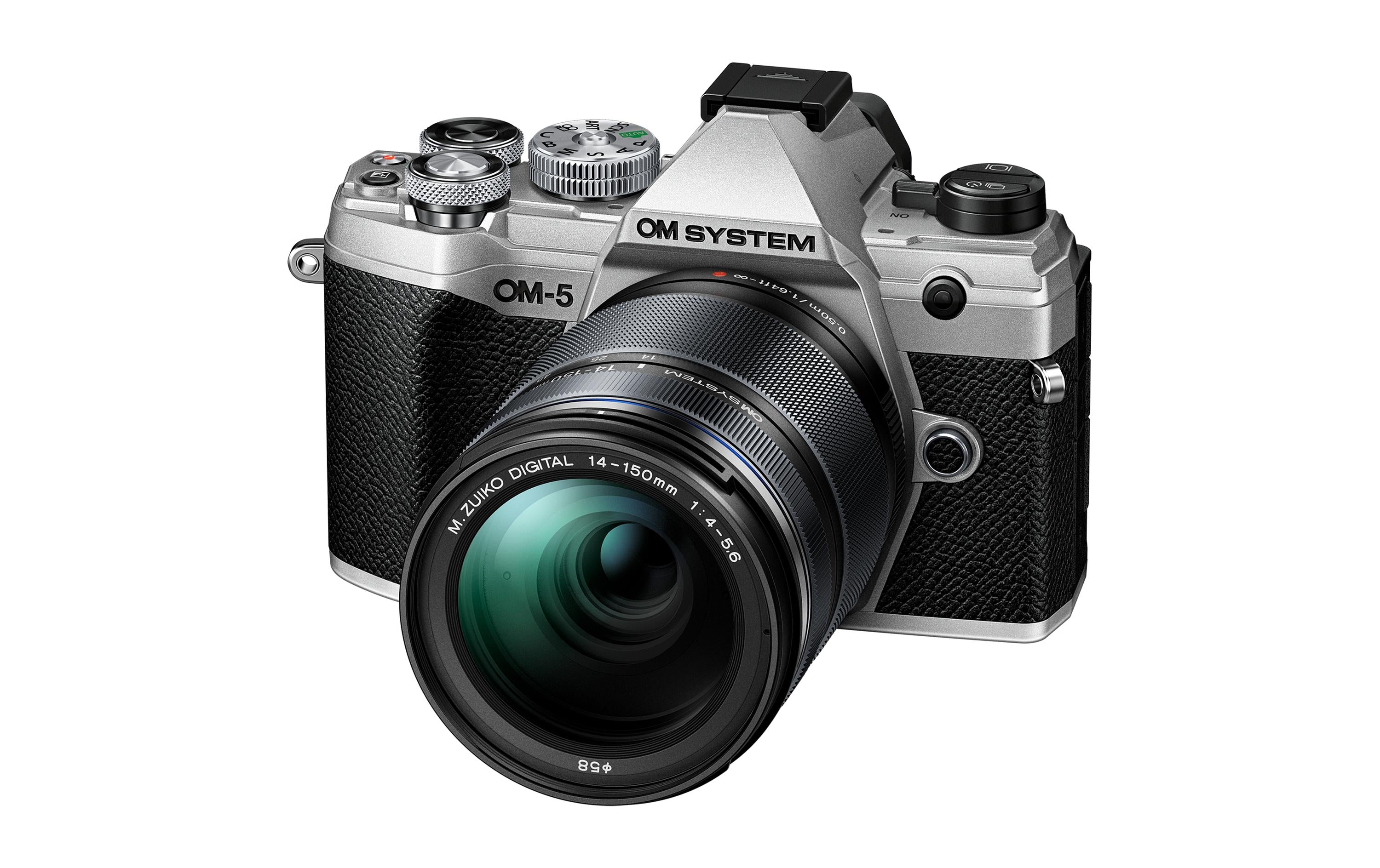 OM System OM-5 Camera Kit Silver M.Zuiko ED 14-150mm F/4-5.6 II