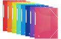 Oxford Gummibandmappe assortiert 24x32cm, mit drei Einschlagklappen