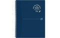 Oxford Spiralheft Origins blau A4+, 70 Seiten, liniert Rand links