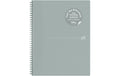 Oxford Spiralheft Origins hellgrau A4+, 70 Seiten, liniert Rand links