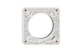Feller NEVO NUP-Montagerahmen 1x1 weiss, mit Moosgummidichtung, 87x87mm