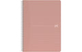 Oxford Spiralheft My Rec'Up rosa 90g/qm, A4, 90 Seiten, liniert 7mm
