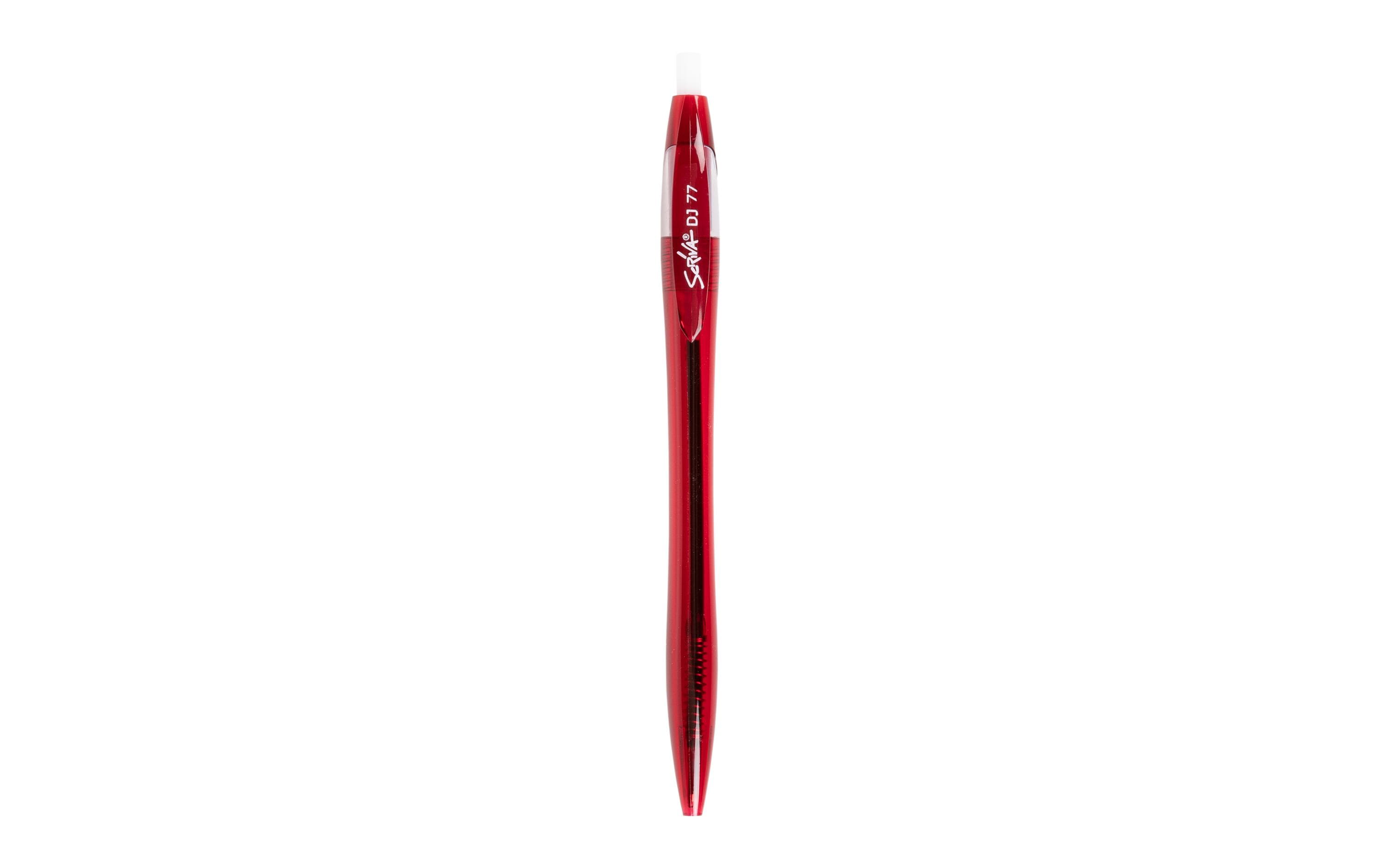 Scriva Focus Kugelschreiber DJ77 rot, 12 Stück