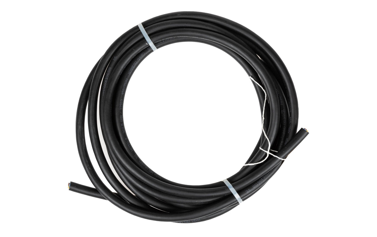 Gummi Kabel offen 3x2.5mm2, 5m H07 RN-F 3G2,5QMM, AD10,9 - 14mm
