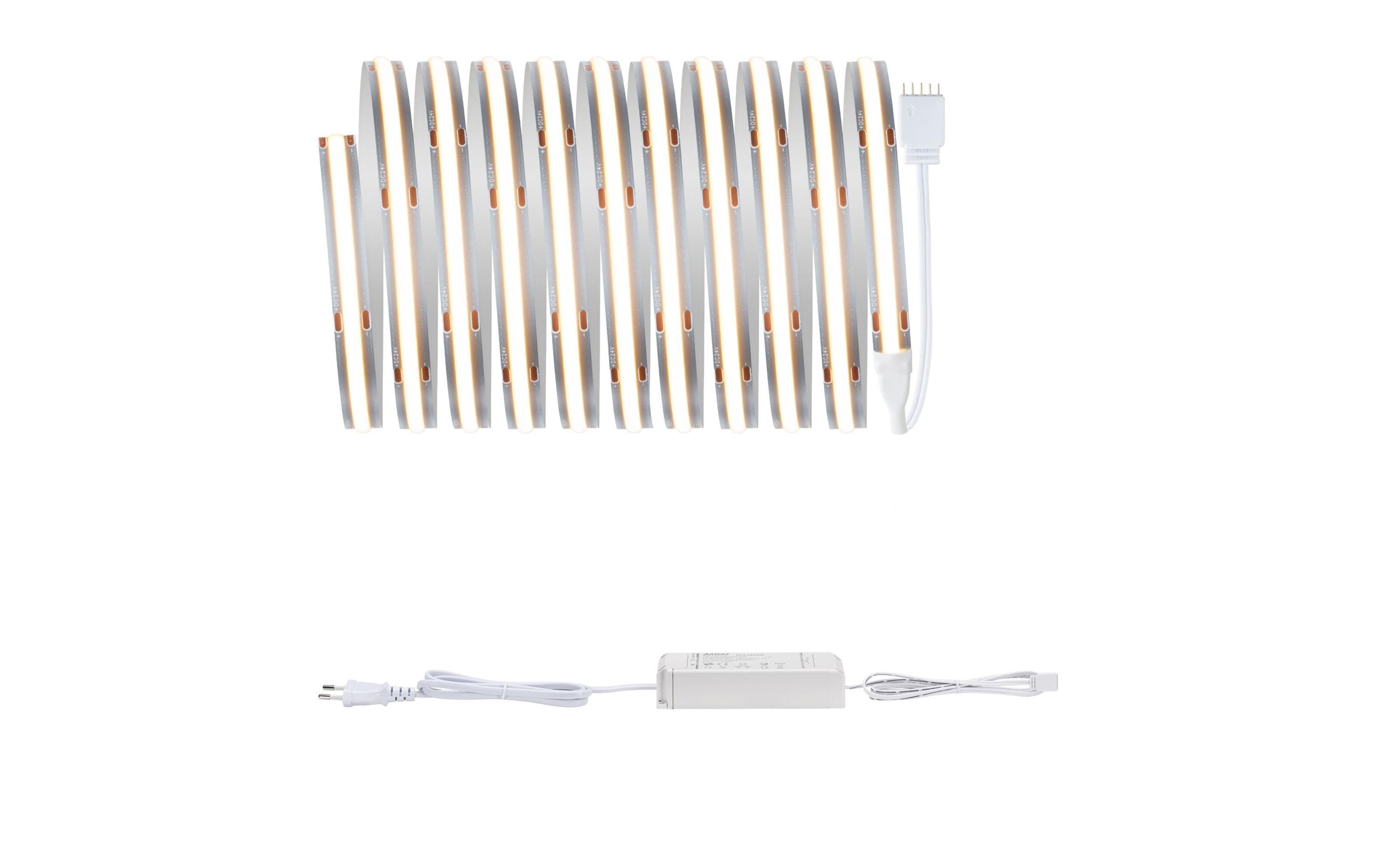 Paulmann MaxLED 500 Basis Set COB 3m warmweiss 2700K 19W 230/24V silber