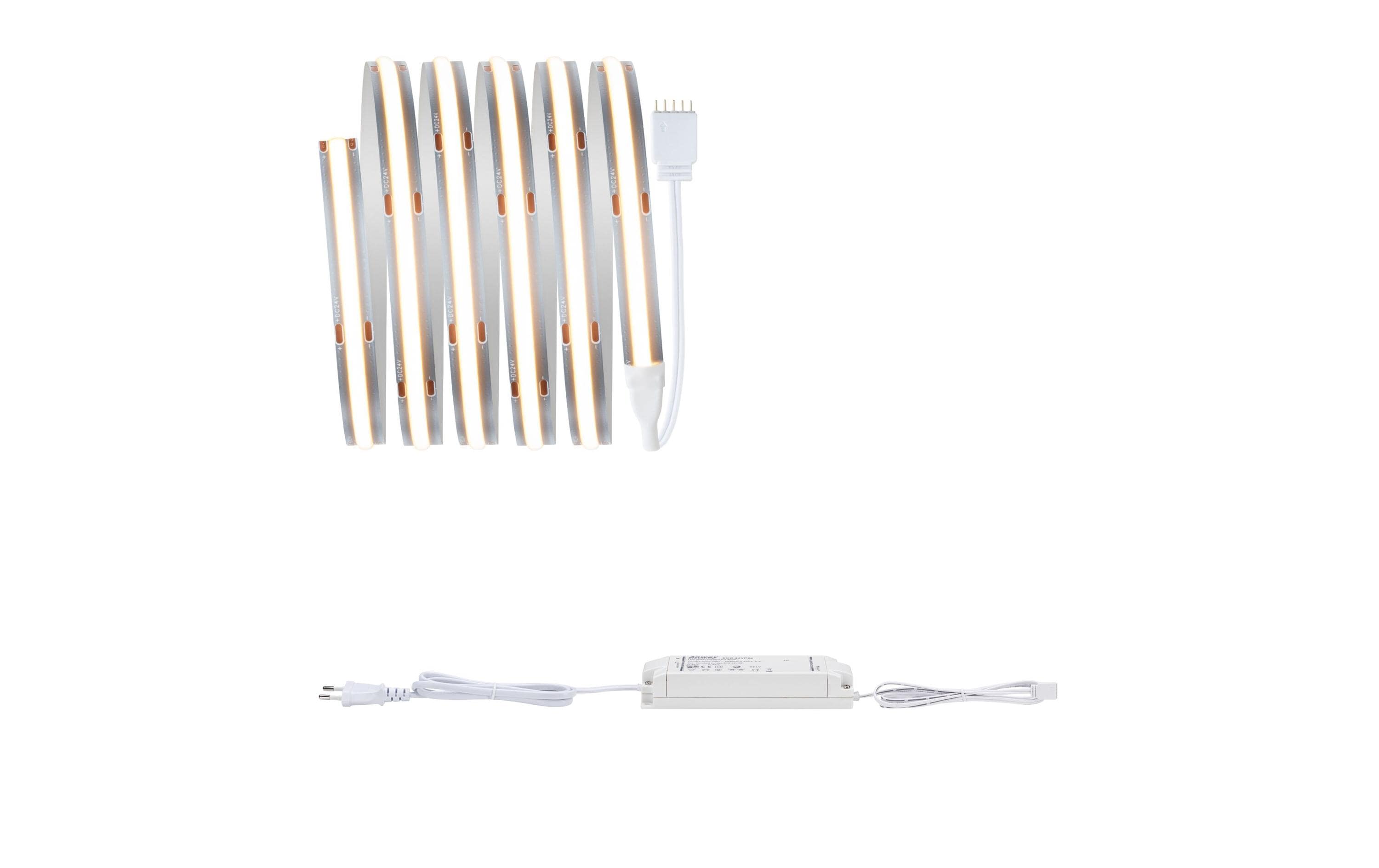 Paulmann MaxLED 1000 BasisSet COB 1,5m warmweiss, 2700K, 18W 230,24V silber