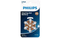 Philips Hörgerätbatterie ZA312 1.4 V, Hörhilfe/Zink-Luft, 6 Stück