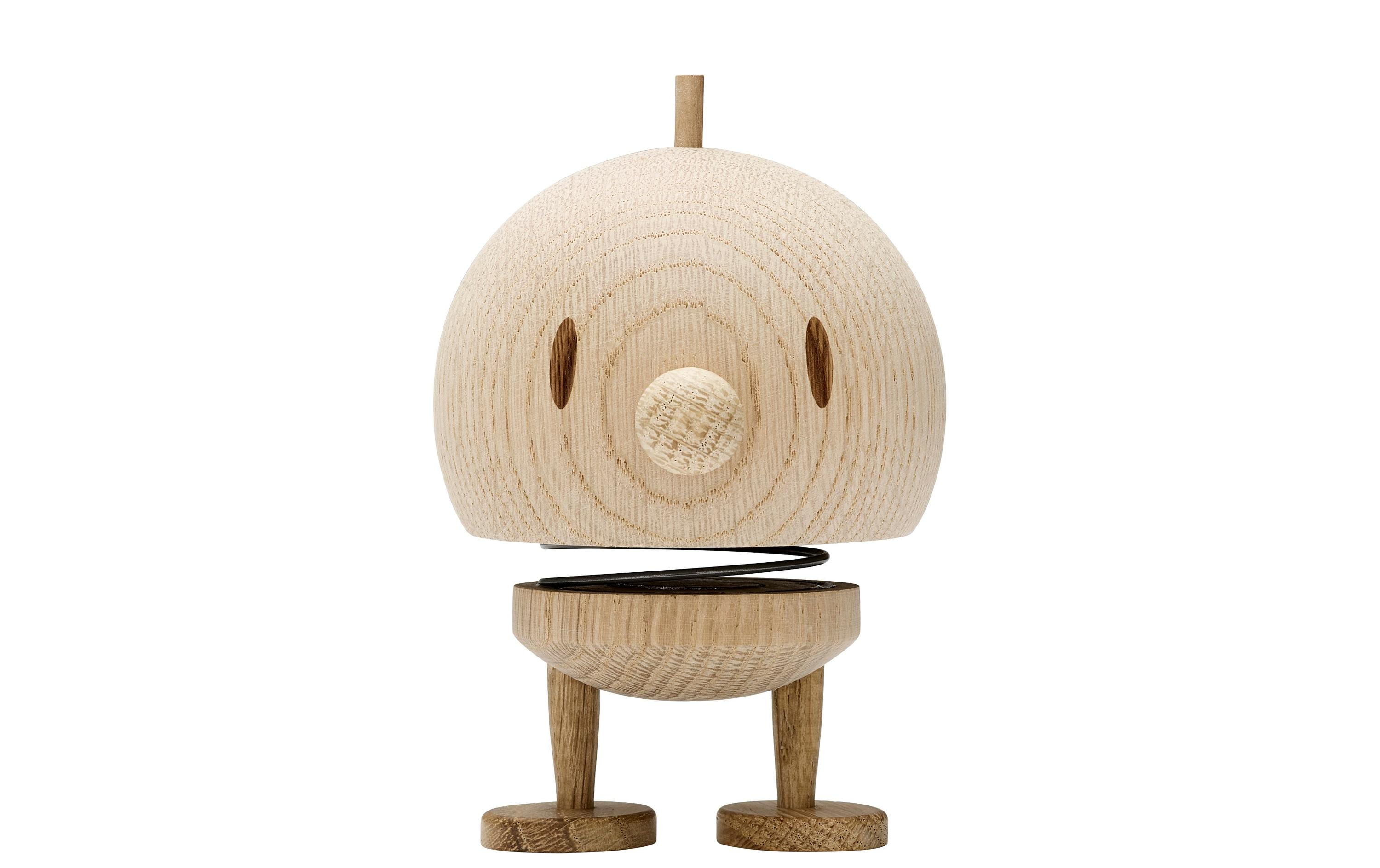 Hoptimist Aufsteller Bumble Gr. M helles Eichenholz, H:10.5, D:7.5cm