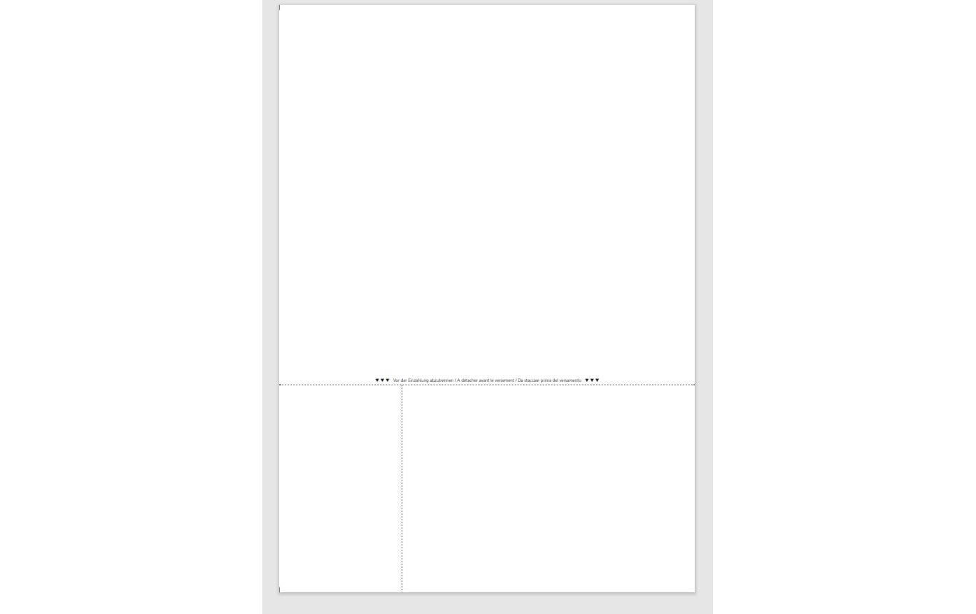 Office Focus Einzahlungsschein QR Code 90 g/m², 500 Blatt, bedruckt