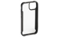 Hama Cover Metallic Frame für Apple iPhone 14 Plus, Transp/Schwarz